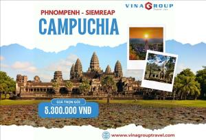 Tour Campuchia - Phnompenh – Siemreap